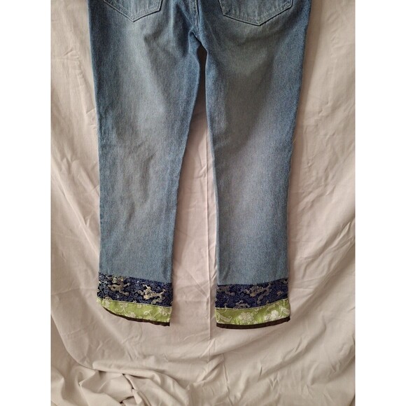 RVT Serve piping hot Women's Blue Jeans Size 7/8 ( 1471) - Picture 12 of 13